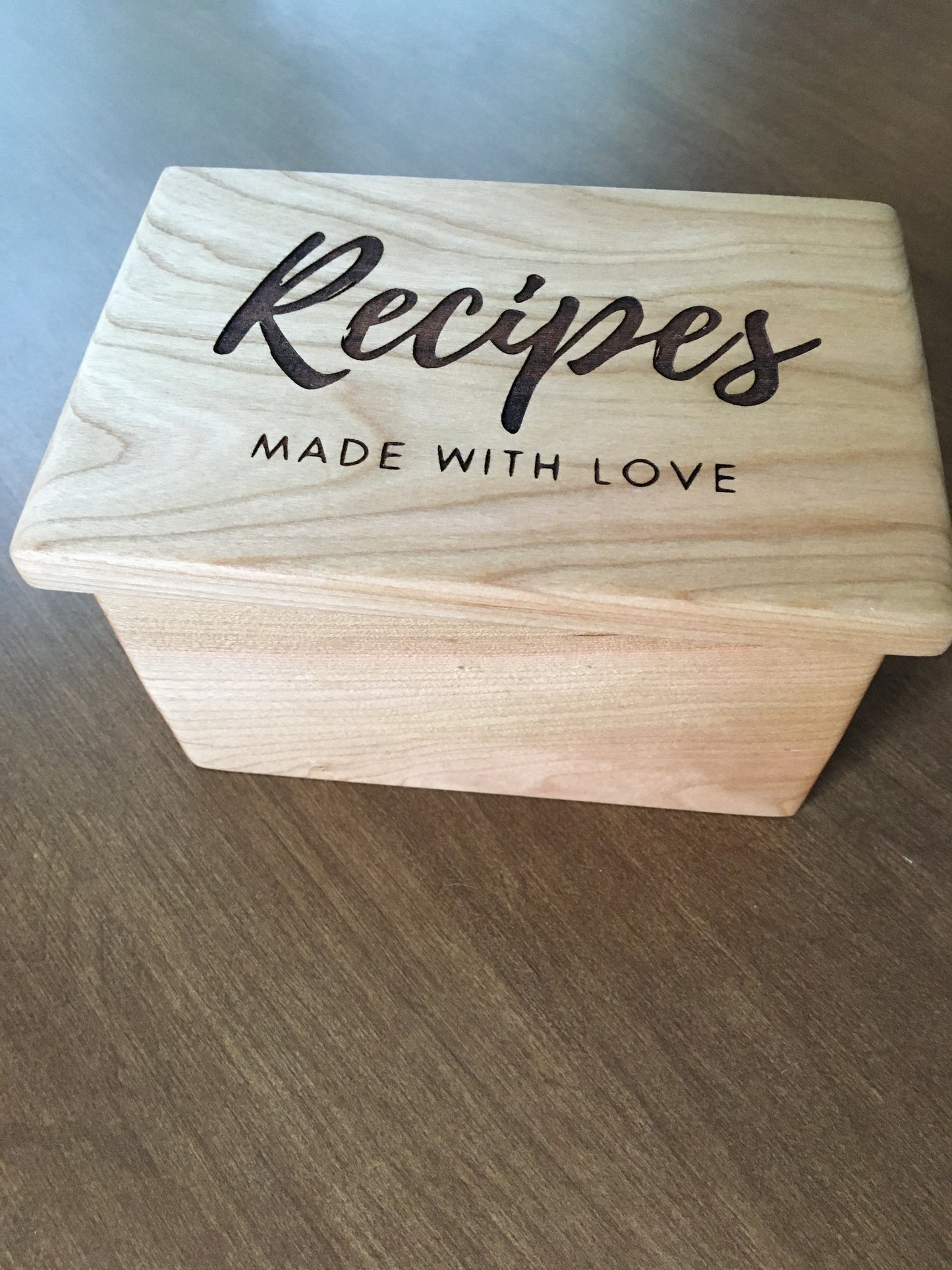 Recipe Card Box