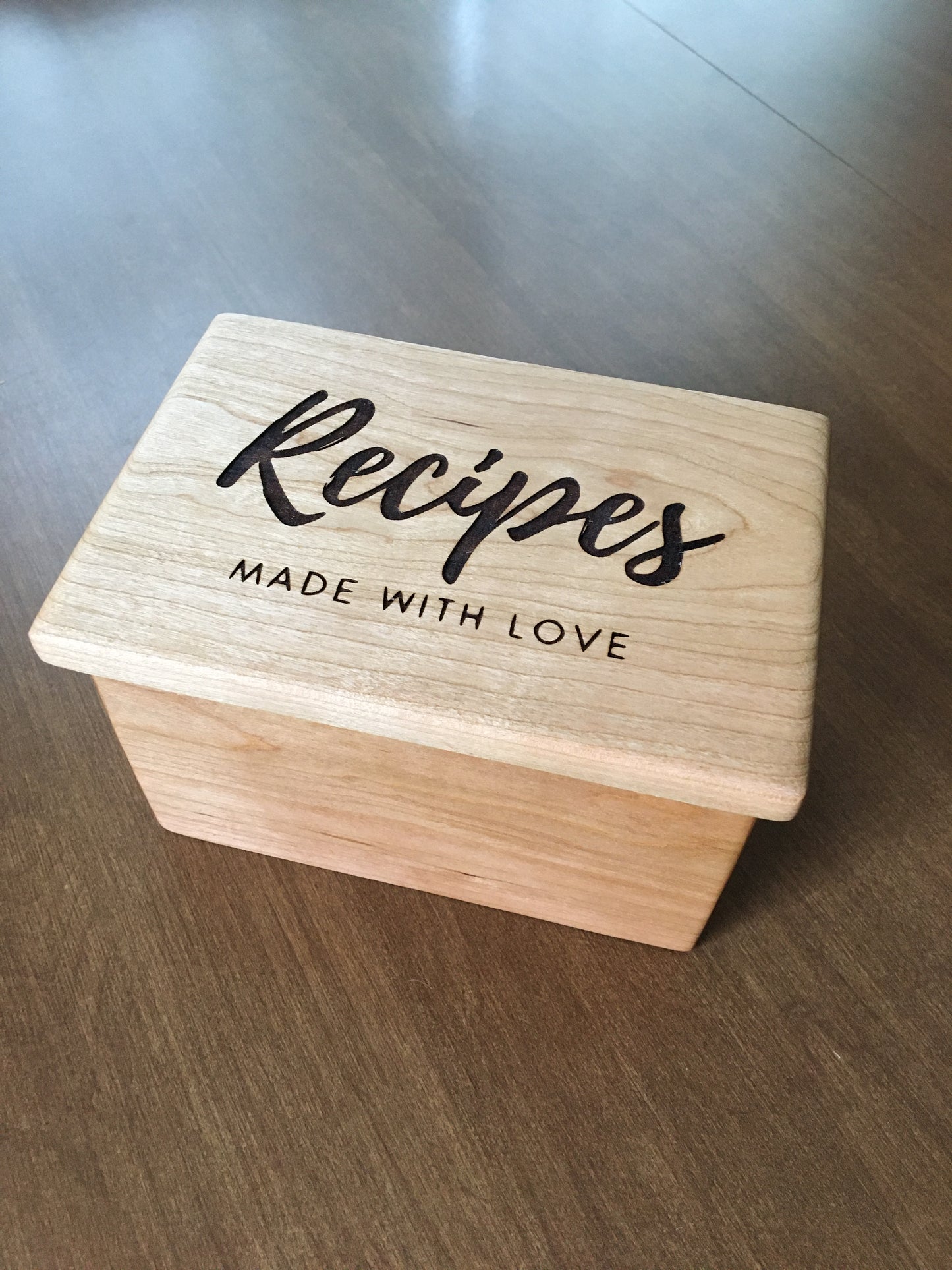 Recipe Card Box
