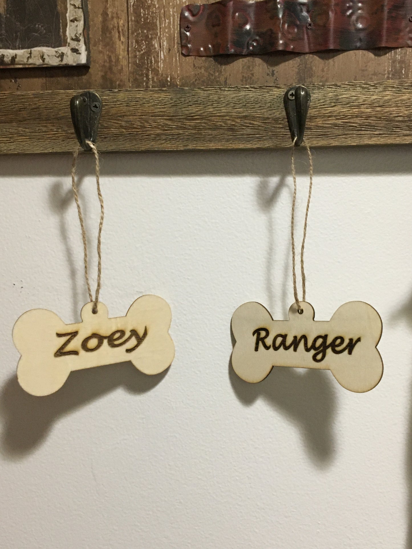 Customized Dog Bone Ornament